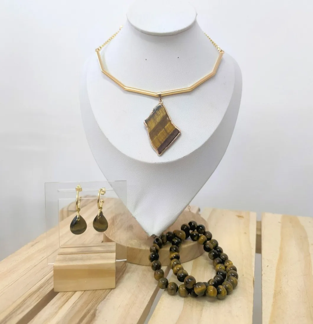 Pulseira de Olho de Tigre