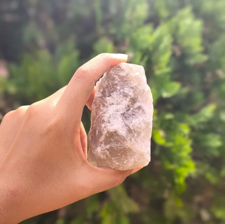 Cristal bruto grande — Quartzo Fumê